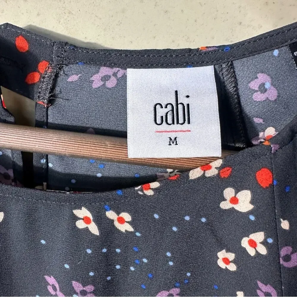 Cabi Muse Floral Print Dress Size Medium